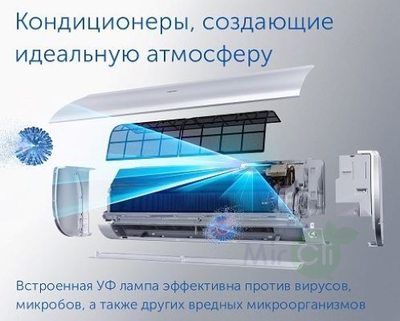 ������ �����-������� �� 2 ������� Haier Lightera Super Match 2U40S2SM1FA/AS09NS6ERA-W/AS09NS6ERA-G